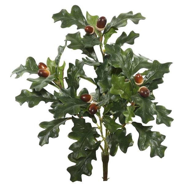 18" Artificial Oak Spray (3 pack)