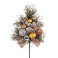 Vickerman 17" Copper/Gold Decorated Spray (2 pack)