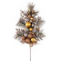 Vickerman 28" Copper/Gold Decorated Spray (2 Pack)
