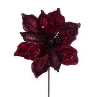 View 15" Burgundy Deluxe Magnolia Stem (6 Pack)