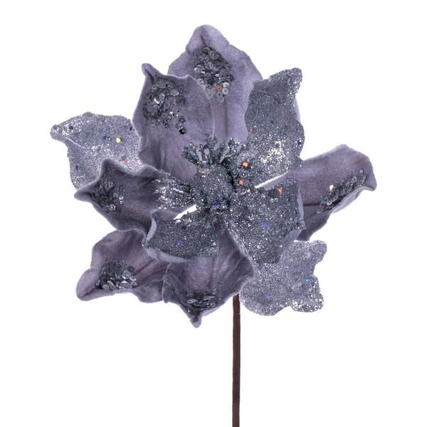 15" Silver Deluxe Magnolia Stem (6 Pack)