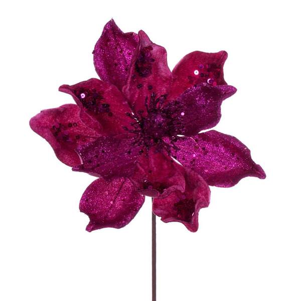 15" Cerise Deluxe Magnolia Stem (6 Pack)
