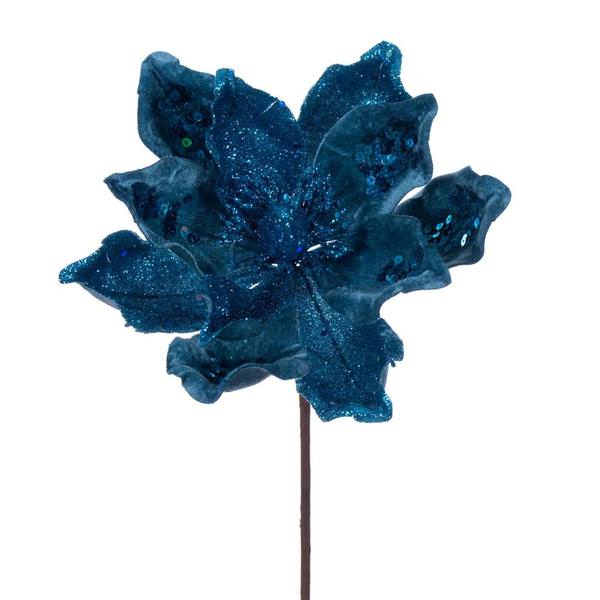 15" Turquoise Deluxe Magnolia Stem (6 Pack)