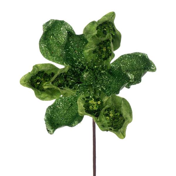 15" Lime Deluxe Magnolia Stem (6 Pack)