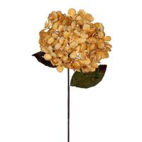 Vickerman 17" Gold Hydrangea Spray (3 pack)