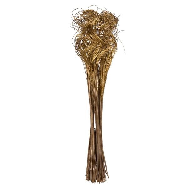 24"-28" Curly Gold Ting Ting Bunch (5 Pack)
