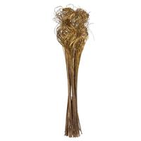 Vickerman 24"-28" Curly Gold Ting Ting Bunch (5 Pack)