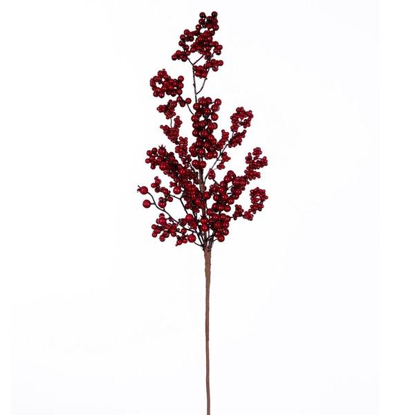 24" Red Berry Outdoor Pick (2 pack)