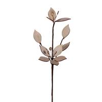 Vickerman 18" Natural Wood Poinsettia Spray (4 Pack)