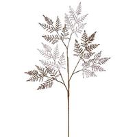 Vickerman 27" Rose Gold Metallic Fern Spray (2 pack)