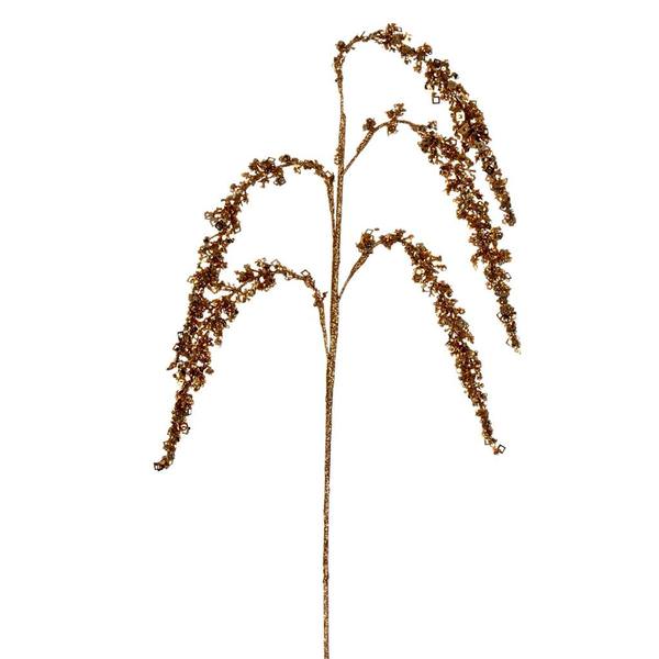 27" Gold Glitter Setaria Spray (3 pack)