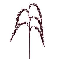 Vickerman 27" Burgundy Glitter Setaria Spray (3 pack)