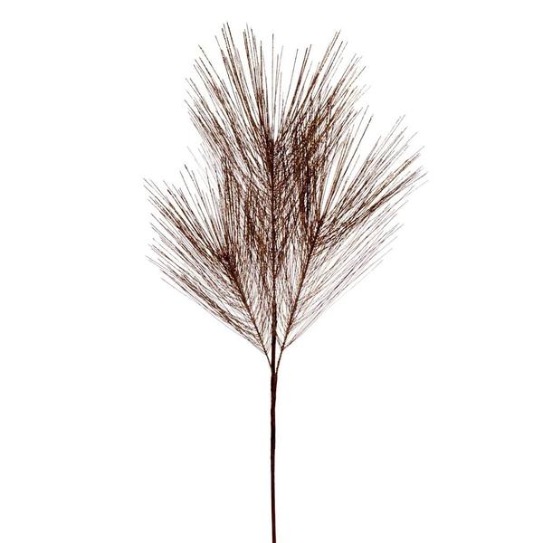 24" Gold Metallic Pine Needle Spray (2 pack)