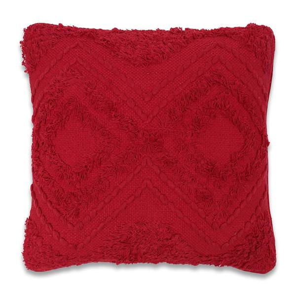 18"x18"Red Diamond Cotton Pillow