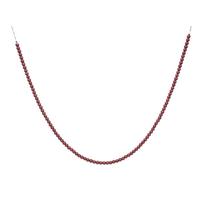 Vickerman 72" Burgundy Wooden Bead Garland (2 Pack)
