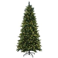Vickerman 7.5' x 45" Artificial Southern Mixed Spruce 2162 Tips 600 Multi-Colored LED Lights