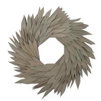 Vickerman 17" Natural Palm Sun Wreath