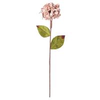 Vickerman 17" Artificial Rose Gold Hydrangea Spray (3 Pack)