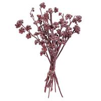 Vickerman 13"x1-3" Red Gum Red Frosted (14 Pack)