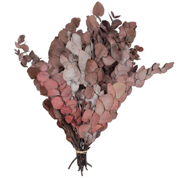 18-20"x8" Artificial Red Eucalyptus Populus Spray