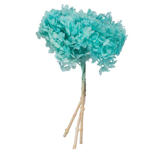 15" Turquoise Hydrangea