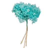 Vickerman 15" Turquoise Hydrangea
