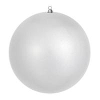 Vickerman 24" Silver Candy Giant Ball Ornament
