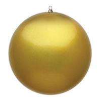 Vickerman 24" Gold Candy Giant Ball Ornament