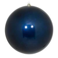 Vickerman 24" Midnight Blue Candy Giant Ball Ornament