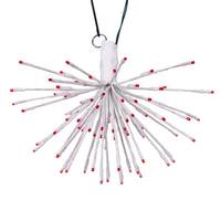 Vickerman 80 Light x 16" 24 volt White Wire Red 5mm Lights Starburst LED