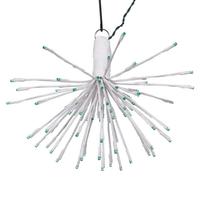 Vickerman 80 Light x 16" 24 volt White Wire Green 5mm Lights Starburst LED
