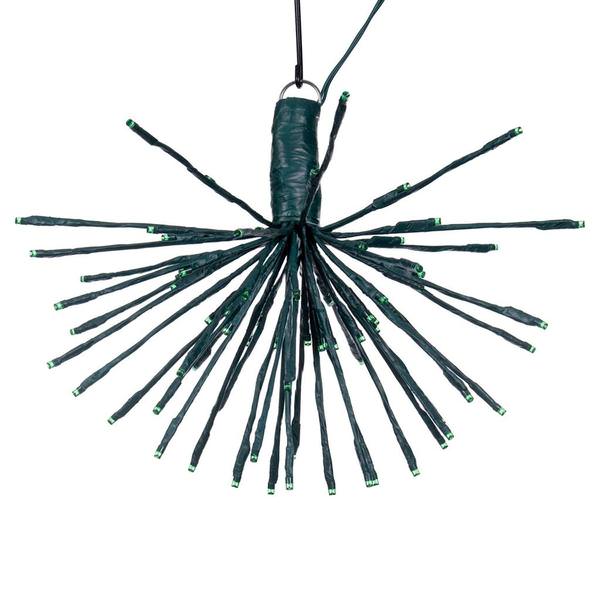 80 Light x 16" 24 volt Green Wire Green 5mm Lights Starburst Multi LED