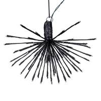 Vickerman 160 Light x 24" 24 volt Black Wire Warm White 5mm Lights Starburst LED