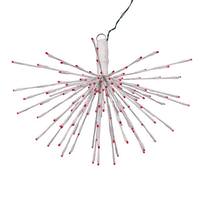 View 160 Light x 24" 24 volt White Wire Red 5mm Lights Starburst LED
