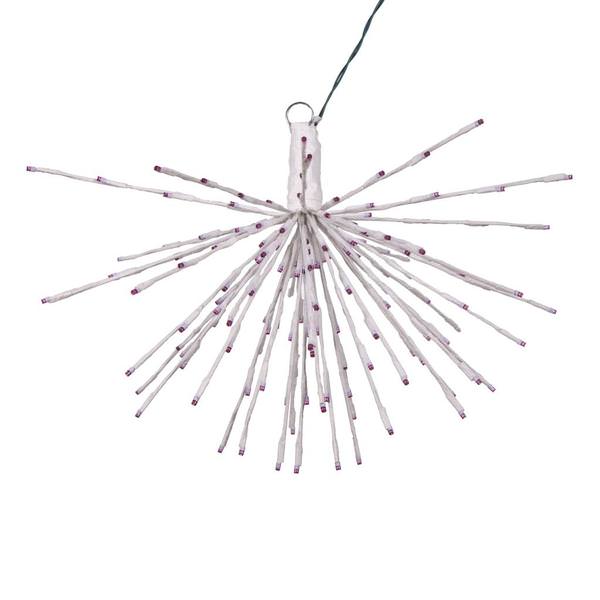 160 Light x 24" 24 volt White Wire Purple 5mm Lights Starburst LED