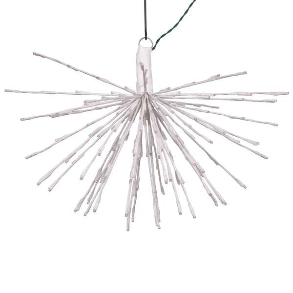 160 Light x 24" 24 volt White Wire Twinkle Pure White 5mm Lights Starburst LED