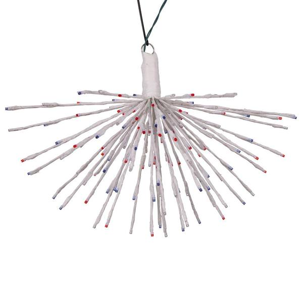 160 Light x 24" 24 volt White Wire Red / White / Blue 5mm Lights Starburst LED