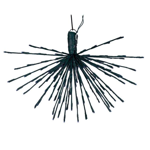 160 Light x 24" 24 volt Green Wire Blue 5mm Lights Starburst LED