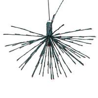 Vickerman 160 Light x 24" 24 volt Green Wire Purple 5mm Lights Starburst LED