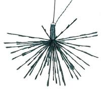 Vickerman 160 Light x 24" 24 volt Green Wire Green 5mm Lights Starburst LED