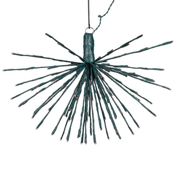 160 Light x 24" 24 volt Green Wire Purple 5mm Lights Starburst LED