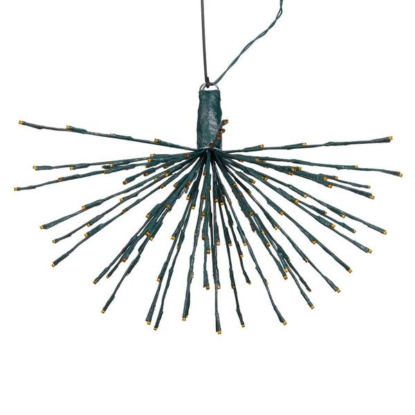160 Light x 24" 24 volt Green Wire Orange 5mm Lights Starburst LED