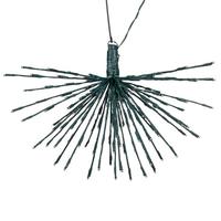 Vickerman 160 Light x 24" 24 volt Green Wire Twinkle Pure White 5mm Lights Starburst LED