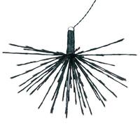 Vickerman 160 Light x 24" 24 volt Green Wire Pink 5mm Lights Starburst LED