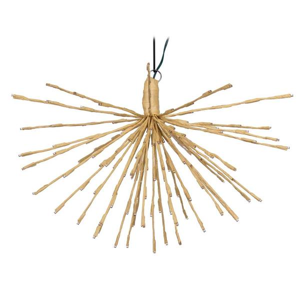 160 Light x 24" 24 volt Champaign Wire Warm White 5mm Lights Starburst LED