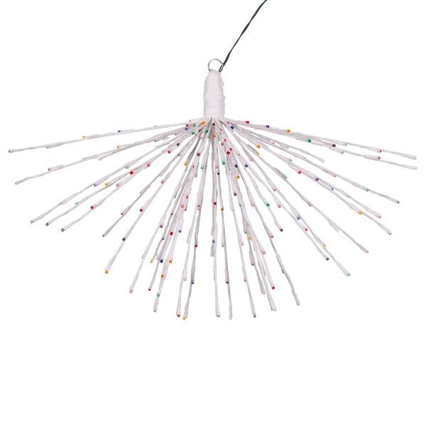 240 Light x 32" 24 volt White Wire Multi-Colored 5mm Lights Starburst LED