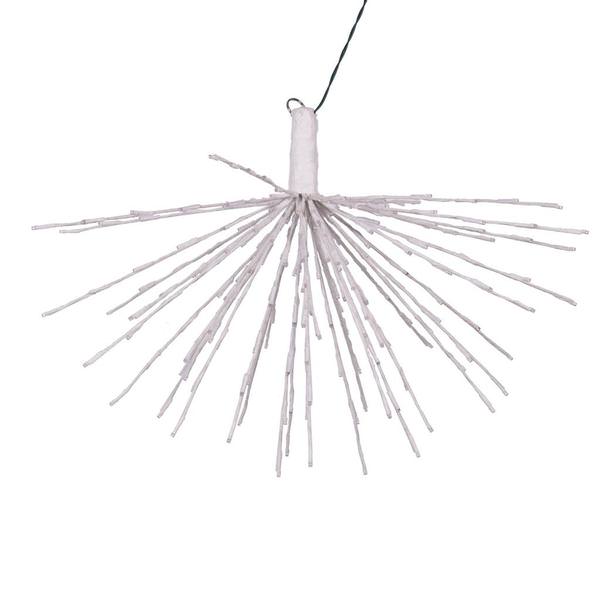 240 Light x 32" 24 volt White Wire Twinkle Warm White 5mm Lights Starburst LED