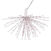 Vickerman 240 Light x 32" 24 volt White Wire Twinkle Red 5mm Lights Starburst LED