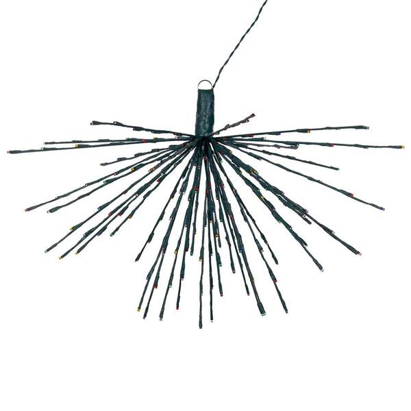 240 Light x 32" 24 volt Green Wire Multi-Colored 5mm Lights Starburst LED