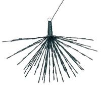 Vickerman 240 Light x 32" 24 volt Green Wire Blue 5mm Lights Starburst LED